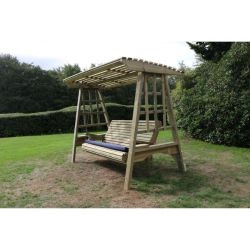 Wooden Framed Garden Swing Seats Wooden Framed Garden Swing Seats
