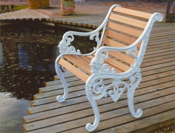 Sandringham Chair British Made, High Quality Cast Aluminium Garden Furniture