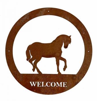 Horse Welcome - Small - 295Mm