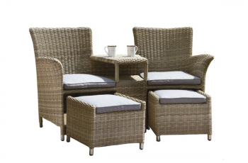 WENTWORTH Companion Set with pull-out footstools including Cushions