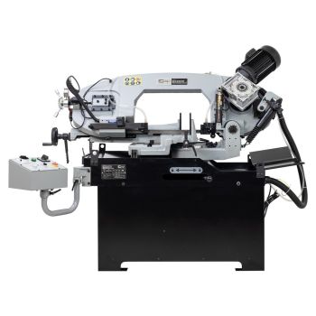 SIP 15" Swivel Head Manual & Auto-Cut Metal Bandsaw - L158 x W80 x H153.5 cm