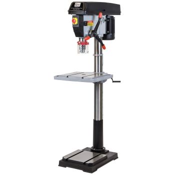 SIP Pro F20 12-Speed 1100w 230v Floor Pillar Drill - L57 x W47 x H172 cm