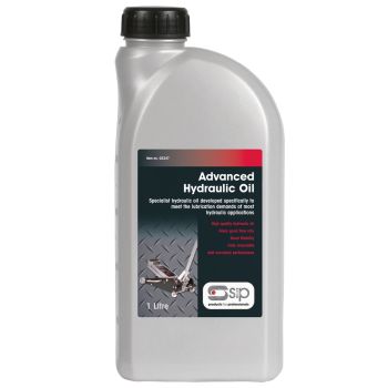 SIP 1ltr Advanced Hydraulic Oil - L6.5 x W10 x H25 cm