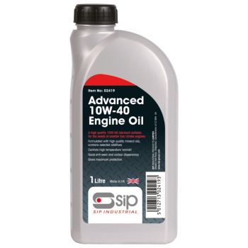 SIP 1ltr Advanced Engine Oil - L6 x W10 x H22.5 cm
