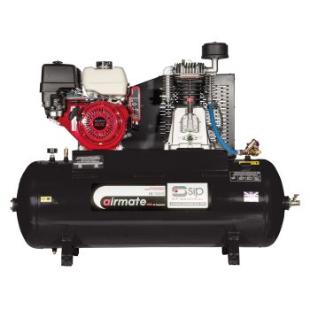 SIP ISHP11/200ES Industrial Petrol Compressor - L120 x W80 x H113 cm