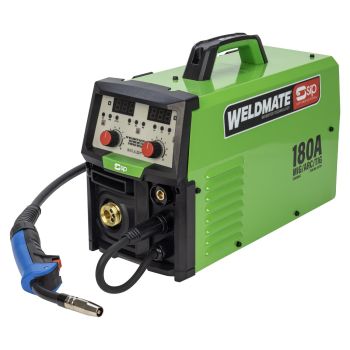 SIP WELDMATE AUTOPLUS 180A MIG/ARC/TIG Synergic Inverter Welder - L42 x W18 x H30 cm
