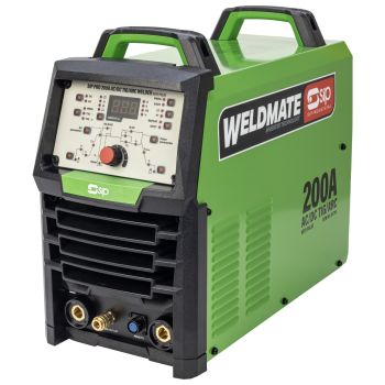 SIP WELDMATE PRO 200A AC/DC TIG/ARC Inverter Welder with Pulse - L22.5 x W48 x H39.5 cm