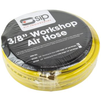 SIP 3/8" 10mtr PVC Workshop Air Hose - L27 x W27 x H7 cm