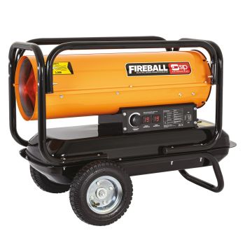 SIP FIREBALL XD100 Diesel/Paraffin Space Heater - L80.5 x W46 x H59 cm