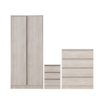 Malvern Trio - L50.5 x W80 x H180 cm - Urban Snow
