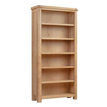 Bologna Bookcase 900 x 1800 - L32 x W90 x H180 cm - Oak