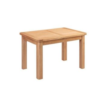 Bologna Extending Table (Extends To 153cm) - L80 x W120 x H78 cm - Oak