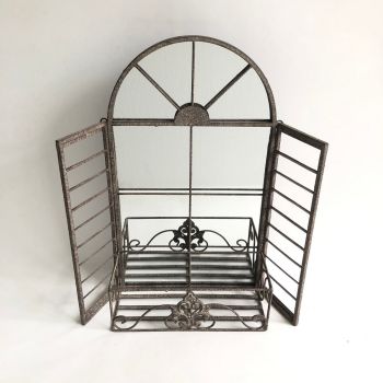 57cm Garden Planter - Metal - L14 x W47 x H57 cm