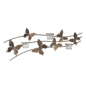 Candle Holder - Metal - L8 x W24 x H67 cm