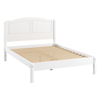 Stratford 4 Feet 6 Inches Bed Frame - L197 x W116 x H145 cm - White
