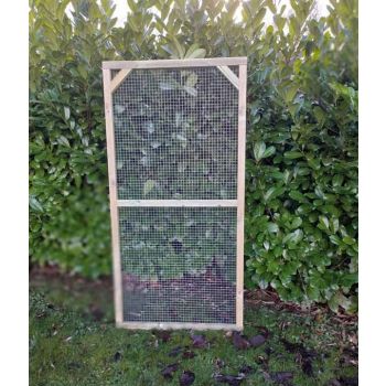 PACK OF 3 - Framed Aviary ROOF panel - 6' x 3' - with Heavy duty galvanised wire mesh 3/4" X 3/4" - 16 gauge