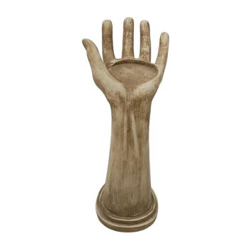 Hand Wine Bottle Holder - Resin - L22 x W14 x H32 cm
