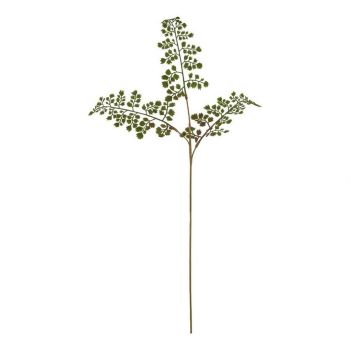 The Natural Garden Collection Maidenhair Fern (Single Stem Flower) - Plastic - Height 64 cm - Green