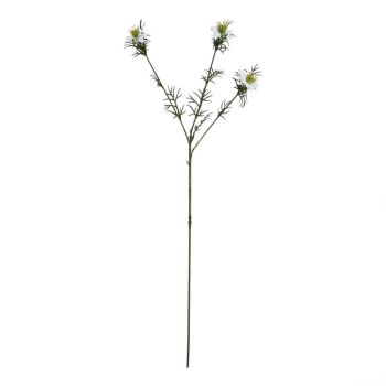 The Natural Garden Collection Nigella Love In A Mist - Plastic - L9 x W9 x H68 cm - White