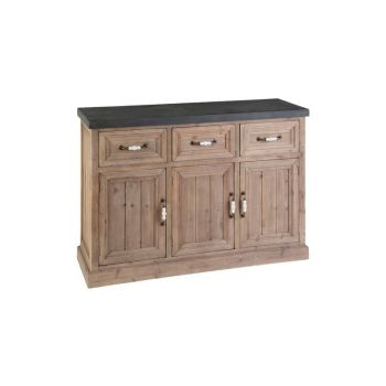 Pompeii Sideboard - Wood - L40 x W123 x H85 cm - Natural