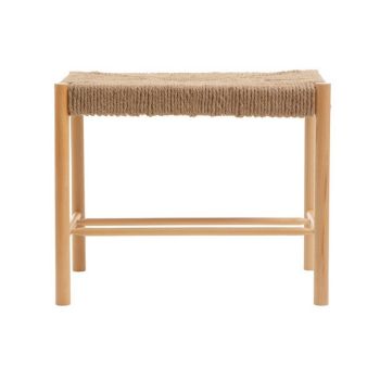 Bandar Small Bench - Wood - L35 x W55 x H45 cm - Natural