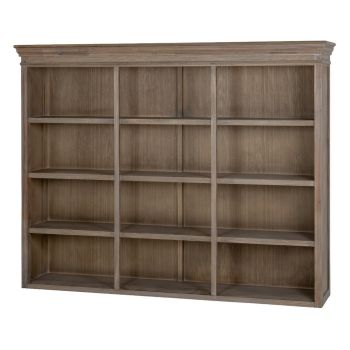 Delphine Collection 3 Shelf Large Dresser Top - Wood - L32 x W163 x H127 cm - Brown