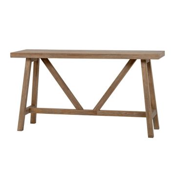 Haldon Collection Console Table - Wood - L40 x W140 x H76 cm - Brown