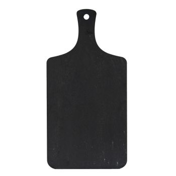 Rectangular Slate Serving Board - Stone - L36 x W18 x H1 cm - Black