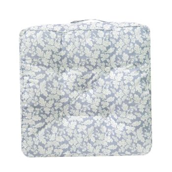 Picnic Cushion - Leaf Print - L53 x W53 x H10 cm - Oak