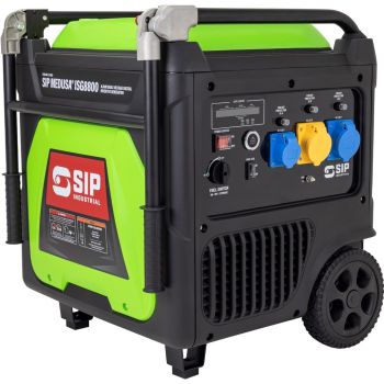 SIP MEDUSA ISG8800 8.8kW Dual Voltage Digital Inverter Generator - L66.5 x W64 x H75.5 cm