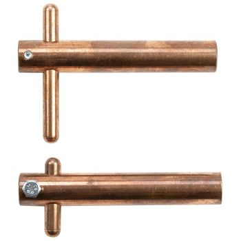 SIP Spot Welder 120mm Arms with Straight Electrodes (ø 16mm) - Copper/Chrome Alloy - L1.6 x W12 x H14.5 cm