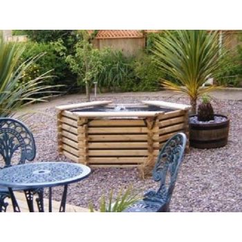 260 Gallon KOI Pool with Sump - Timber