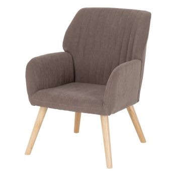 Jordan Occasional Chair - L68.5 x W84 x H63 cm - Brown