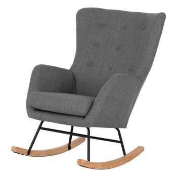 Hayden Rocking Chair - L99 x W94 x H72 cm - Dark Grey