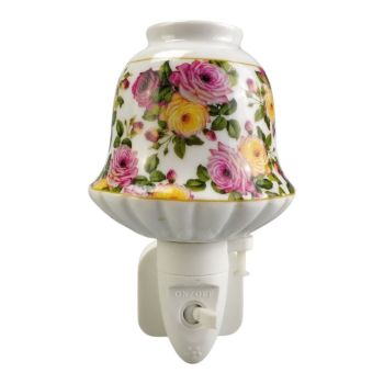 Floral LED Nightlight - L8 x W8 x H13 cm
