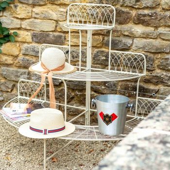Hampton Etager - L61 x W122 x H96 cm - Cream