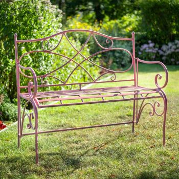 Rose Folding Bench - L55 x W107 x H96 cm