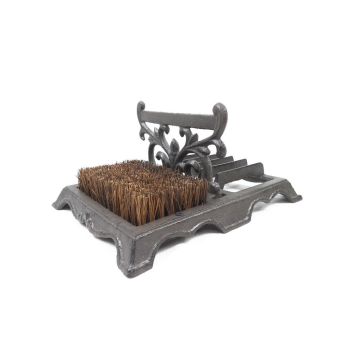 28cm Boot Brush - Cast Iron - L22 x W18 x H28 cm