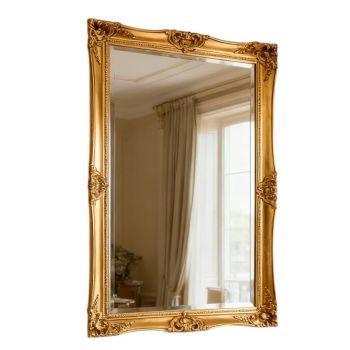 150cm Full-Length Wall & Floor Mirror - L4 x W60 x H150 cm - Gold