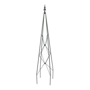 1.5m Obelisk (Pack of 3) - L45 x W45 x H150 cm - Black