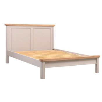 Bologna Painted 5 Ft Panel Bed - L169 x W219 x H105 cm - Oak