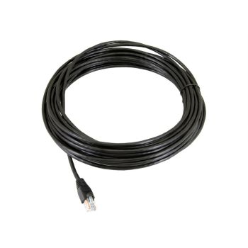 Pre-Cut 5m Cat5E UTP Outdoor Ethernet Network Cable - Black