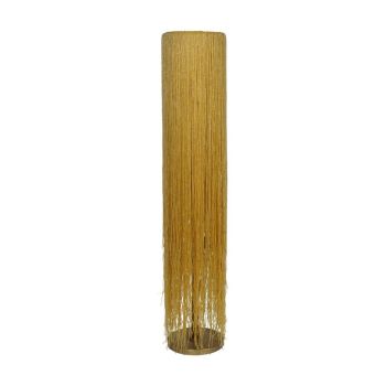 Draper Beaded Glass Floor Lamp - Iron/Glass - L31 x W31 x H160 cm - Amber/Gold
