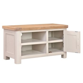 Bologna Painted Small TV Unit - L44 x W90 x H50 cm - Oak
