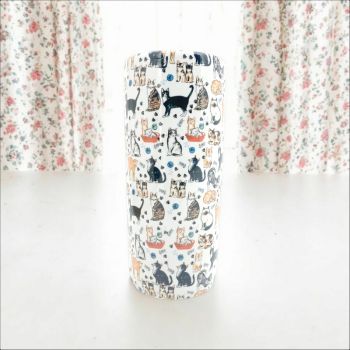 18 Inch Round Assorted Cats Umbrella Stands - Vase - L20 x W20 x H46 cm