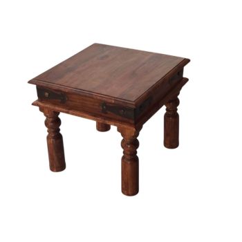 Square Coffee Table - Wood - L45 x W45 x H40 cm - Brown