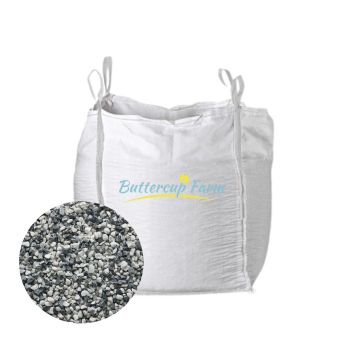 16-32mm Gravel Grey and White Chippings - Premium Aggregate Bulk Bag - 850 kilos