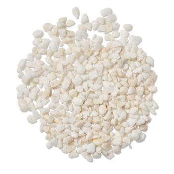 Classic 10 mm Bulk Bag 850 kg Premium Chippings - 8-14 mm White Dolomite Spar - L100 x W100 x H80 cm