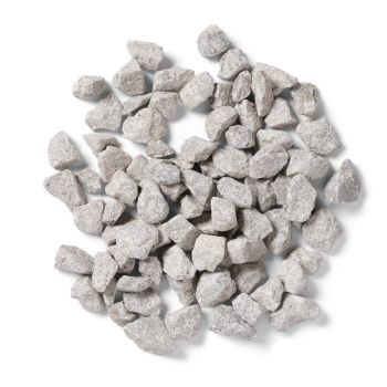 Dove Grey Bulk Bag 850 kg Chippings - 10-20 mm Grey Coloured Limestone - L100 x W100 x H80 cm
