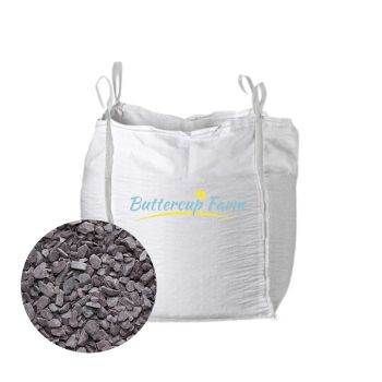 40mm Plum Slate Chippings  - Premium Aggregate Bulk Bag - 850 kilos
